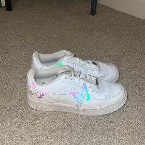 custom reflective butterfly air forces